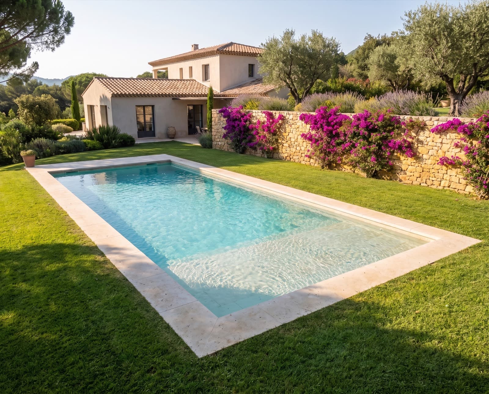 Piscine réalisée à Fréjus