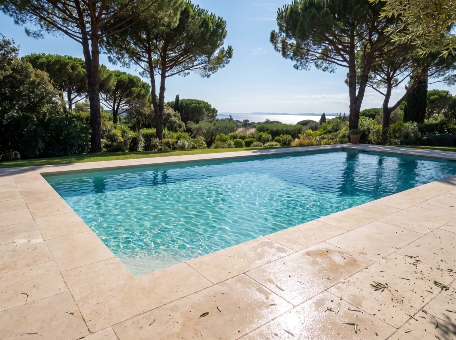 Piscine réalisée à Sainte-Maxime